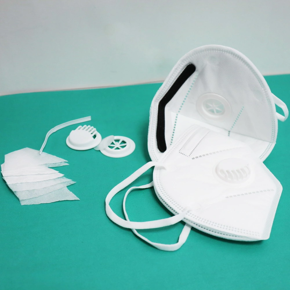 Disposal Face Mask N95 Disposable Face Mask 3 D Kn95 (N95 or FFP2) Face Mask with a Breathing Valve