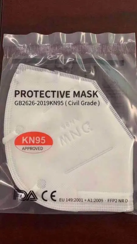 Wholesale Fashion Face Masks, N95/KN95/FFP2/ Disposable/Reusable Virus/Dust Protective Face Mask/Facial Mask/Face Shield, Respirators Face Mask with Valve